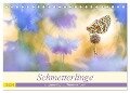 Schmetterlinge in zauberhaften Blumenwiesen (Tischkalender 2024 DIN A5 quer), CALVENDO Monatskalender - Perdita Petzl