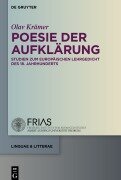 Cover-Bild zum Titel 'Poesie der Aufklärung' von 'Olav Krämer'