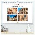 Verona - malerische Stadt mit Charme (hochwertiger Premium Wandkalender 2025 DIN A2 quer), Kunstdruck in Hochglanz - Nina Schwarze