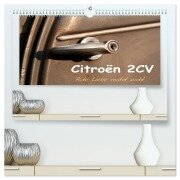 Citroën 2CV Alte Liebe rostet nicht (hochwertiger Premium Wandkalender 2026 DIN A2 quer), Kunstdruck in Hochglanz - Meike Bölts