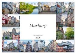Marburg Impressionen (Tischkalender 2026 DIN A5 quer), CALVENDO Monatskalender - Dirk Meutzner