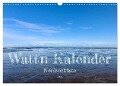 Watt'n Kalender: Nordseeküste (Wandkalender 2024 DIN A3 quer), CALVENDO Monatskalender - Jeannine Raehse