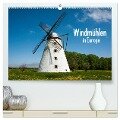 Windmühlen in Europa (hochwertiger Premium Wandkalender 2024 DIN A2 quer), Kunstdruck in Hochglanz - Frauke Scholz
