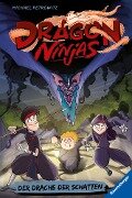 Cover-Bild zum Titel 'Dragon Ninjas, Band 5 - Der Drache der Schatten' von 'Michael Petrowitz'