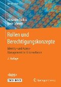 Cover-Bild zum Titel 'Rollen und Berechtigungskonzepte' von 'Alexander Tsolkas, Klaus Schmidt'