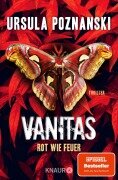 Cover-Bild zum Titel 'VANITAS - Rot wie Feuer' von 'Ursula Poznanski'