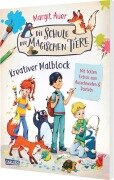 Cover-Bild zum Titel 'Die Schule der magischen Tiere Beschäftigung: Kreativer Malblock' von 'Margit Auer'
