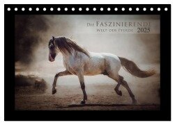 Die Faszinierende Welt der Pferde (Tischkalender 2025 DIN A5 quer), CALVENDO Monatskalender - Sabrina Mischnik