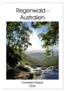 Cover-Bild zum Titel 'Regenwald - Australien (Wandkalender 2026 DIN A2 hoch), CALVENDO Monatskalender' von 'Franziska Hoppe'