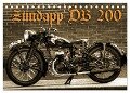 Zündapp DB 200 (Tischkalender 2024 DIN A5 quer), CALVENDO Monatskalender - Ingo Laue