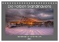 Die Farben Skandinaviens (Tischkalender 2024 DIN A5 quer), CALVENDO Monatskalender - Oliver Schwenn