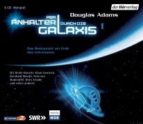 Cover-Bild zum Titel 'Per Anhalter durch die Galaxis 1. 6 CDs' von 'Douglas Adams, Frank Duval'
