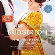Cover-Bild zum Titel 'Bridgerton - Penelopes pikantes Geheimnis (ungekürzt)' von 'Julia Quinn'
