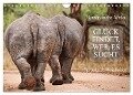 AFRIKA - Glück findet, wer es sucht (Wandkalender 2024 DIN A4 quer), CALVENDO Monatskalender - Wibke Woyke