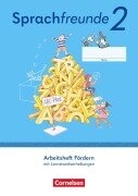 Cover-Bild zum Titel 'Sprachfreunde 2. Schuljahr. Arbeitsheft Fördern - Östliche Bundesländer und Berlin' von 'Katrin Junghänel, Susanne Kelch, Andrea Knöfler'