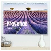 Provence - Farben und Düfte (hochwertiger Premium Wandkalender 2026 DIN A2 quer), Kunstdruck in Hochglanz - Matteo Colombo