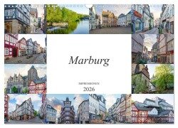 Marburg Impressionen (Wandkalender 2026 DIN A3 quer), CALVENDO Monatskalender - Dirk Meutzner