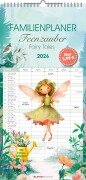 Familienplaner Feenzauber im Format 22 x 45 mit 5 Spalten - 