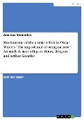 Cover-Bild zum Titel 'Mechanisms of the comic effect in Oscar Wilde's "The importance of being earnest": An analysis according to Henry Bergson and Arthur Koestler' von 'Andreas Glombitza'