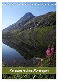 Paradiesisches Norwegen (Tischkalender 2024 DIN A5 hoch), CALVENDO Monatskalender - Andrea Pons