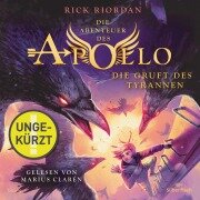 Cover-Bild zum Titel 'Die Abenteuer des Apollo 4: Die Gruft des Tyrannen' von 'Rick Riordan'