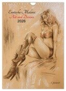 Cover-Bild zum Titel 'Erotische Malerei - Akt und Dessous (Wandkalender 2026 DIN A4 hoch), CALVENDO Monatskalender' von 'Marita Zacharias'