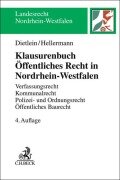 Cover-Bild zum Titel 'Klausurenbuch Öffentliches Recht in Nordrhein-Westfalen' von 'Johannes Dietlein, Johannes Hellermann'