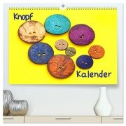 Knopfkalender (hochwertiger Premium Wandkalender 2026 DIN A2 quer), Kunstdruck in Hochglanz - Beate Bussenius