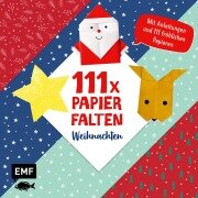 Cover-Bild zum Titel '111 x Papierfalten - Weihnachten' von 'Thade Precht'