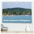 Kontrastreiche Philippinen (hochwertiger Premium Wandkalender 2024 DIN A2 quer), Kunstdruck in Hochglanz - Rudolf Blank