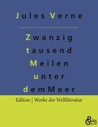 Cover-Bild zum Titel 'Zwanzig tausend Meilen unter dem Meer' von 'Jules Verne'