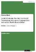 Judith Schalansky "Der Hals der Giraffe". Verarbeitung der eigenen Vergangenheit anhand der Familienkonstellation - Hannes Blank