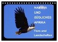 Namibia und Südliches Afrika - Tiere und Landschaften (Tischkalender 2024 DIN A5 quer), CALVENDO Monatskalender - Eduard Tkocz
