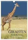 Magie des Augenblicks - Giraffen - Riesen der Savanne (Wandkalender 2024 DIN A4 hoch), CALVENDO Monatskalender - Winfried Wisniewski