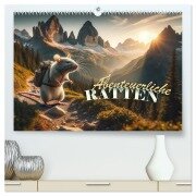 Abenteuerliche Ratten (hochwertiger Premium Wandkalender 2026 DIN A2 quer), Kunstdruck in Hochglanz - Peter R. Stuhlmann
