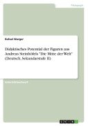 Cover-Bild zum Titel 'Didaktisches Potential der Figuren aus Andreas Steinhöfels "Die Mitte der Welt" (Deutsch, Sekundarstufe II)' von 'Rafael Warger'