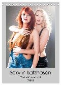 Sexy in Latzhosen (Tischkalender 2024 DIN A5 hoch), CALVENDO Monatskalender - Markus W. Lambrecht