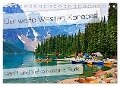 Der weite Westen Kanadas - Banff und Yoho National Park (Tischkalender 2024 DIN A5 quer), CALVENDO Monatskalender - Nico Schaefer