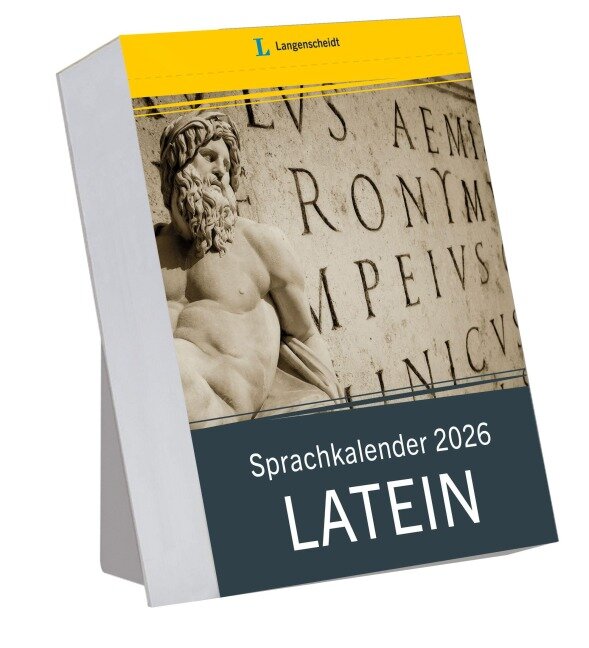 Langenscheidt Sprachkalender Latein 2026 - 