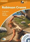 Robinson Crusoe Level 4 Intermediate Book and Audio CD - Daniel Defoe