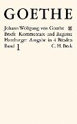 Goethes Briefe und Briefe an Goethe Bd. 1: Briefe der Jahre 1764-1786 - Johann Wolfgang Goethe
