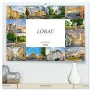Löbau Impressionen (hochwertiger Premium Wandkalender 2026 DIN A2 quer), Kunstdruck in Hochglanz - Dirk Meutzner