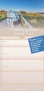 Familienplaner Seeblick 2025 - Familien-Timer 22x45 cm - mit Ferienterminen - 5 Spalten - Wand-Planer - mit vielen Zusatzinformationen - Alpha Edition - 