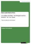 Un análisis del libro "Am Beispiel meines Bruders" de Uwe Timm - María Isabel Martín Pérez