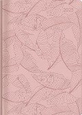 Ladytimer Grande Deluxe Salmon 2025 - Taschen-Kalender A5 (15x21 cm) - Tucson Einband - mit Motivprägung - Weekly - 128 Seiten - Alpha Edition - 