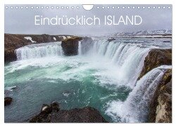 Cover-Bild zum Titel 'Eindrücklich Island 2026 (Wandkalender 2026 DIN A4 quer), CALVENDO Monatskalender' von 'Stefan Krischer'