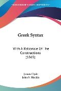 Greek Syntax - James Clyde