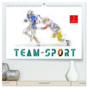 Team-Sport (hochwertiger Premium Wandkalender 2026 DIN A2 quer), Kunstdruck in Hochglanz - Peter Roder