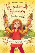 Cover-Bild zum Titel 'Vier zauberhafte Schwestern - Wie alles begann: Flame und die Kraft des Feuers' von 'Sheridan Winn'