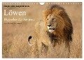 Magie des Augenblicks - Löwen - Herrscher der Savanne (Wandkalender 2024 DIN A4 quer), CALVENDO Monatskalender - Winfried Wisniewski